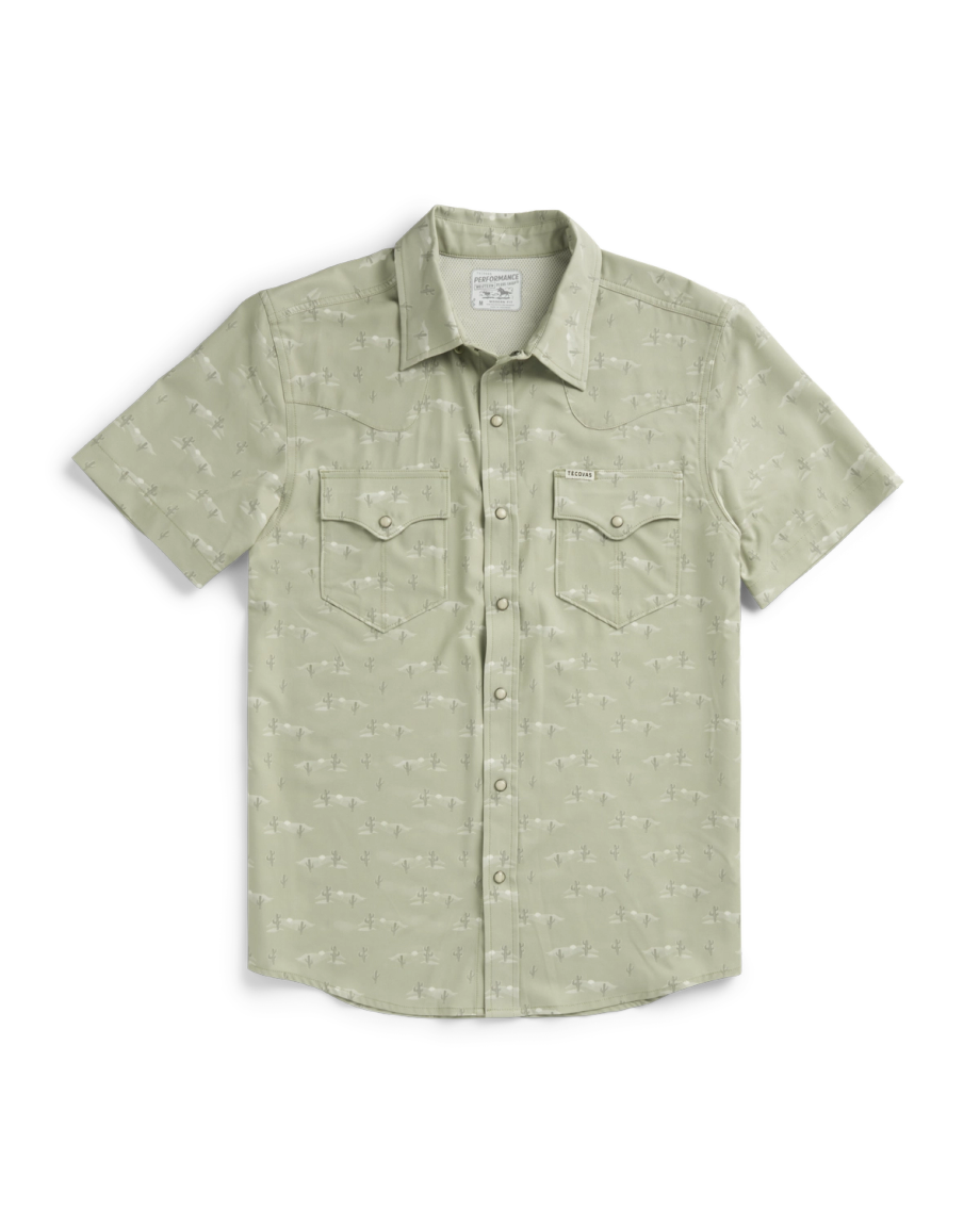 Men's Tecovas x Mossy Oak Performance Western Short Sleeve - Image 72