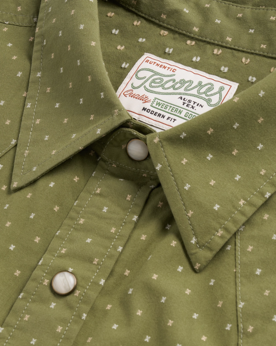 Men's Star Stitch Pearl Snap - Image 11