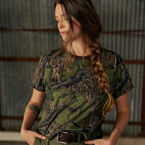 Women's Tecovas x Mossy Oak Ringer Tee