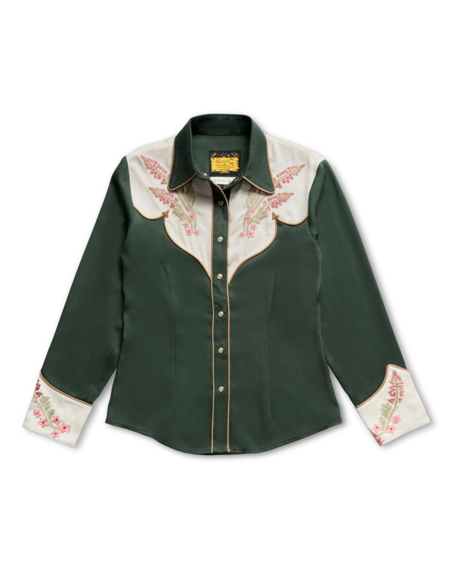 Women's Tecovas X H Bar C Birthday X Shirt - Image 9