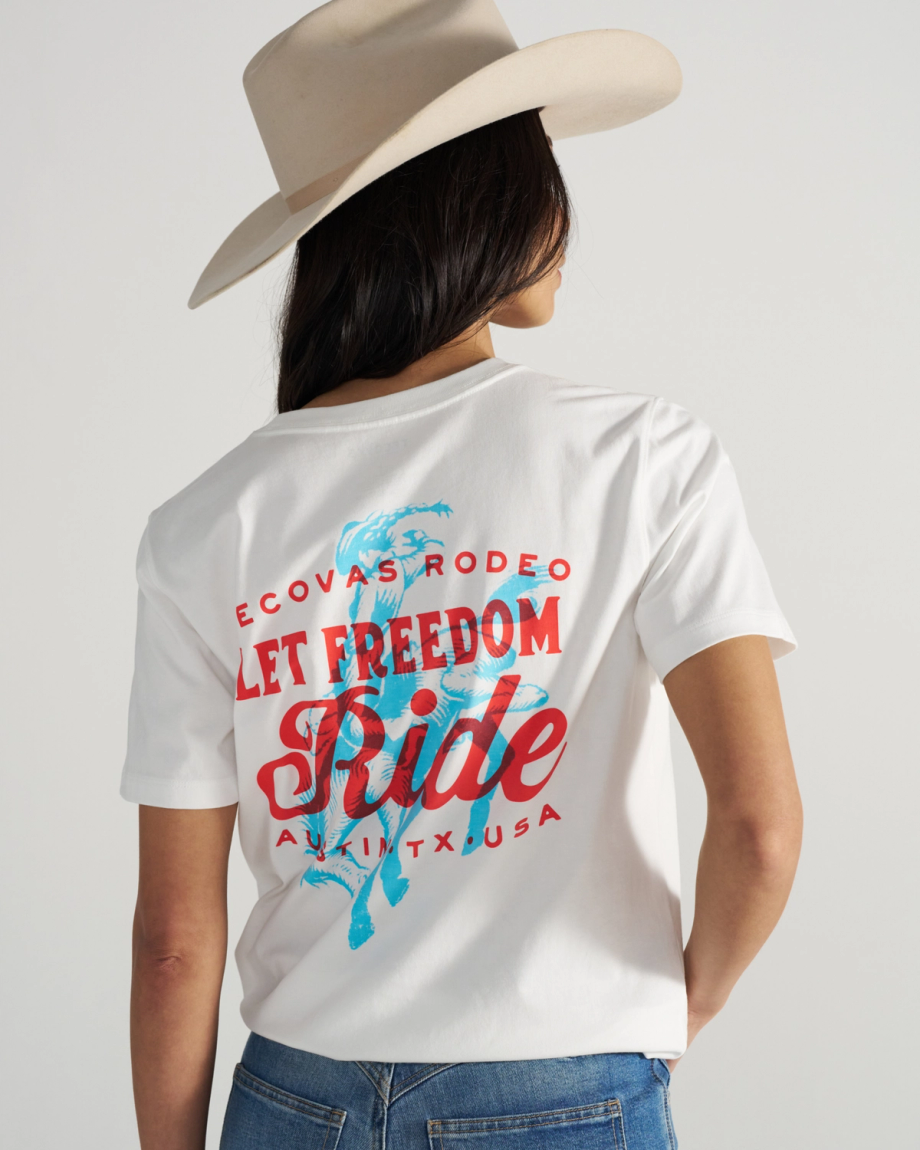 Women's Let Freedom Ride Tee - Image 2