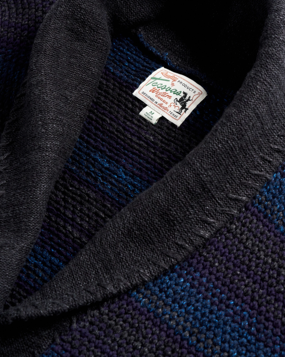 Men's Shawl Collar Wrap Sweater - Image 6
