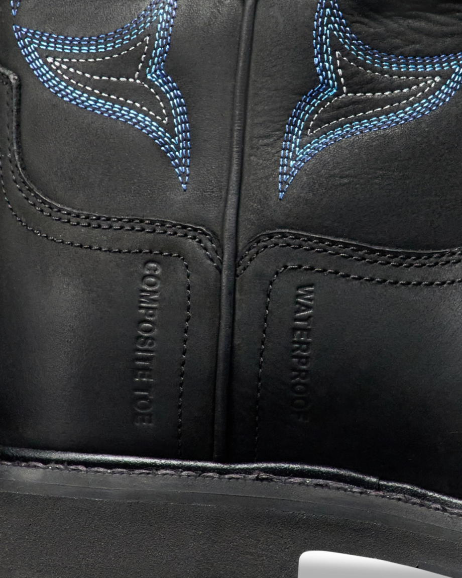 Women's LongHaul Waterproof Round Composite Toe Work Boot - Image 8