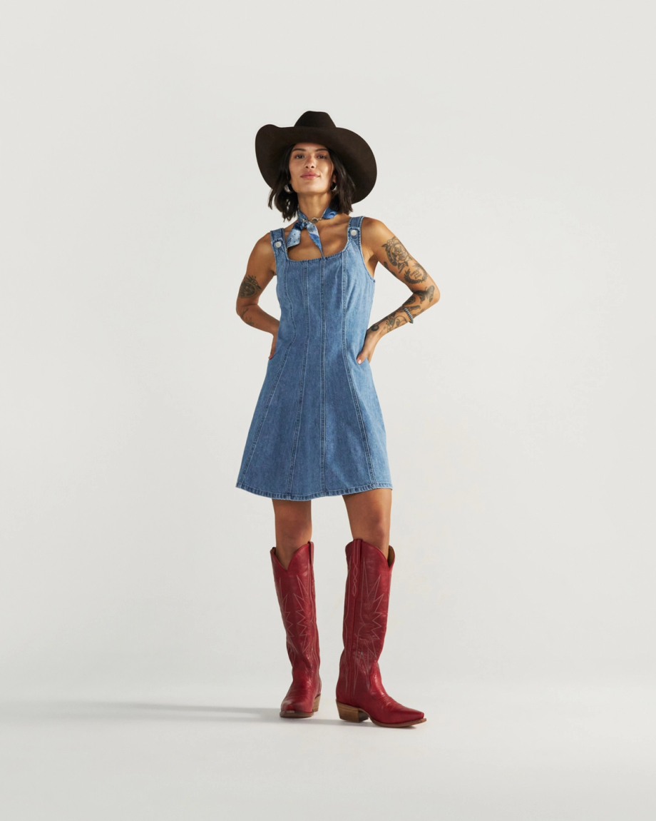 Women's Structured Mini Dress - Image 4