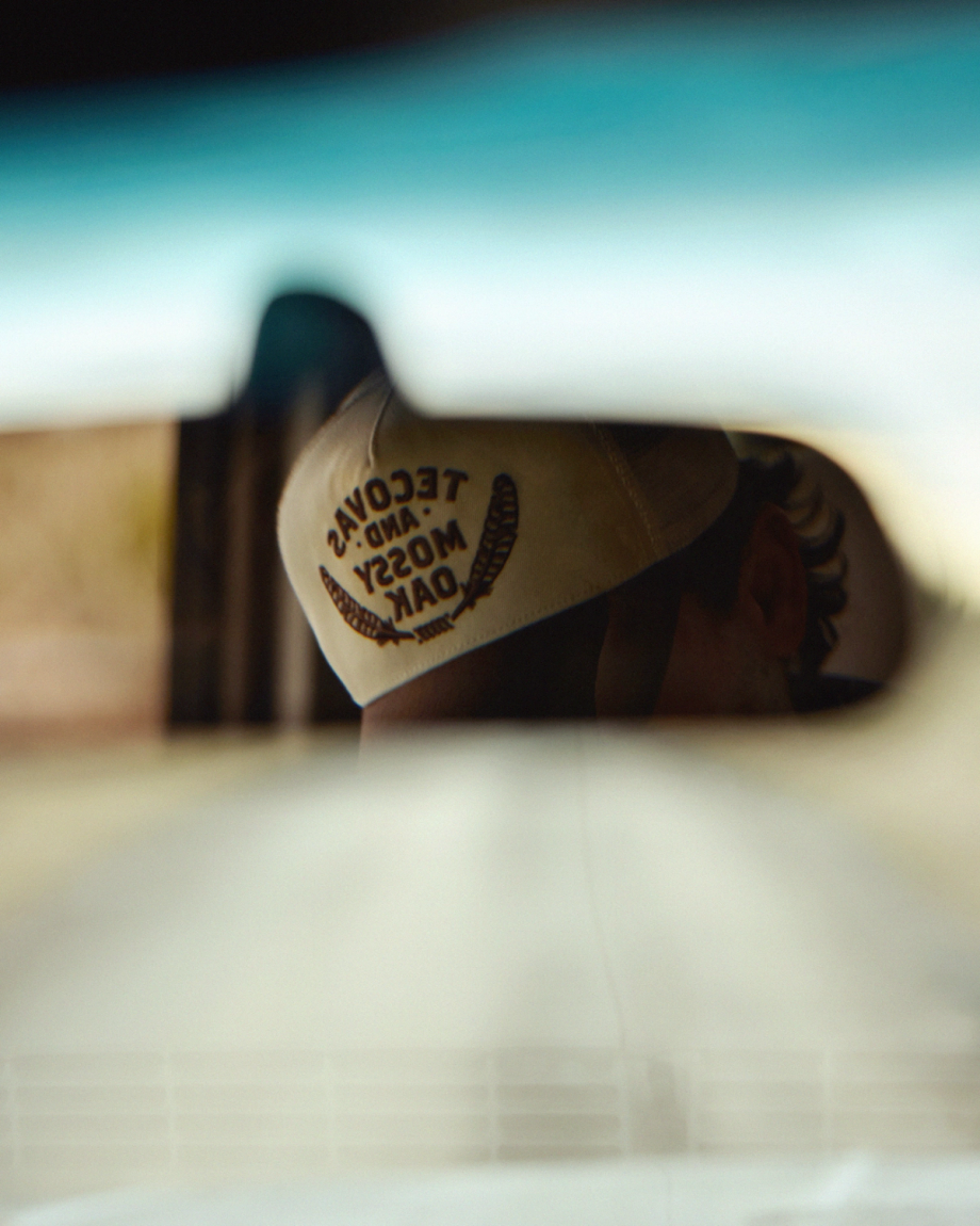 Tecovas x Mossy Oak Feather Logo Trucker - Image 4