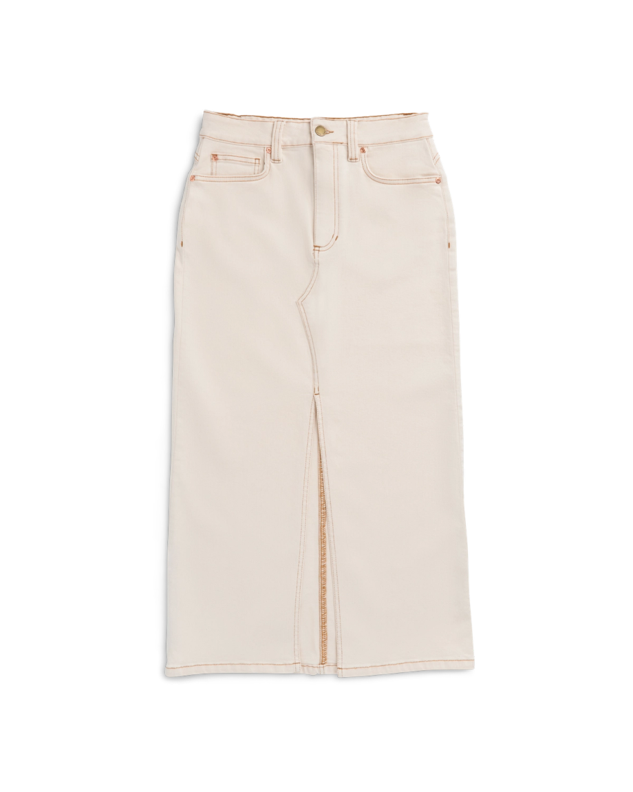 Women's Denim Midi Skirt - Image 6