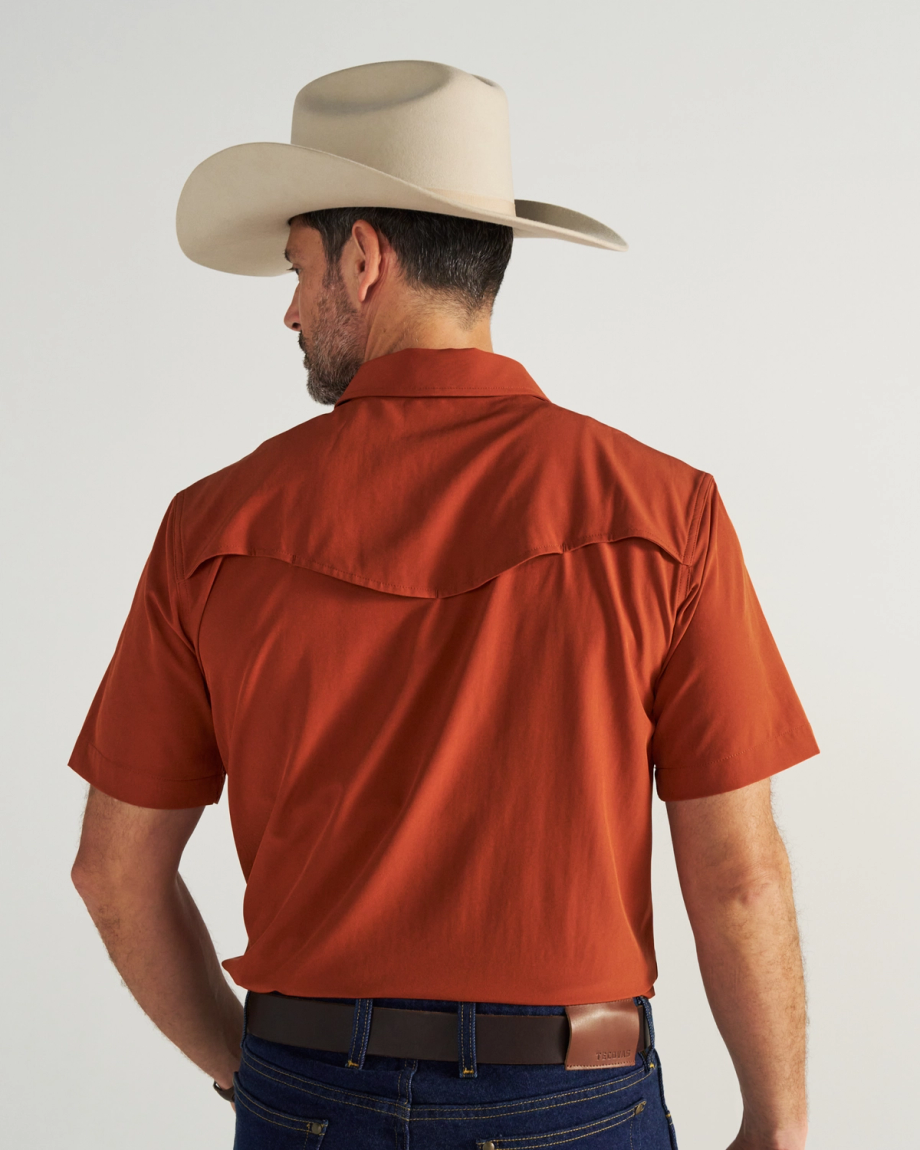 Men's Tecovas x Mossy Oak Performance Western Short Sleeve - Image 39