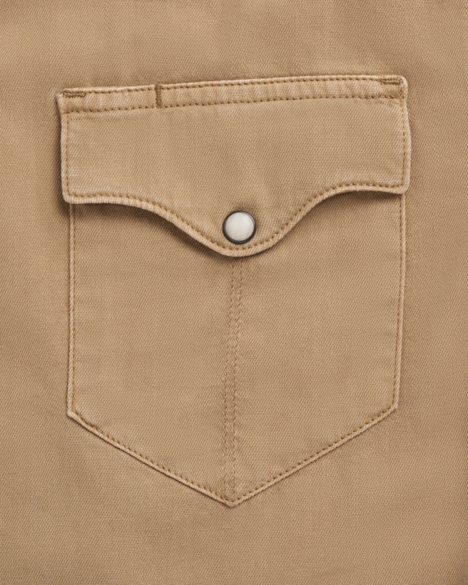 Men's Denim Short Sleeve Pearl Snap - Image 20