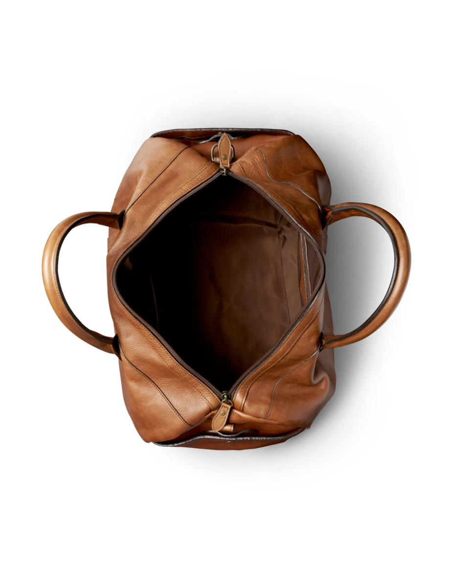 Lightweight Leather Duffle - Image 7