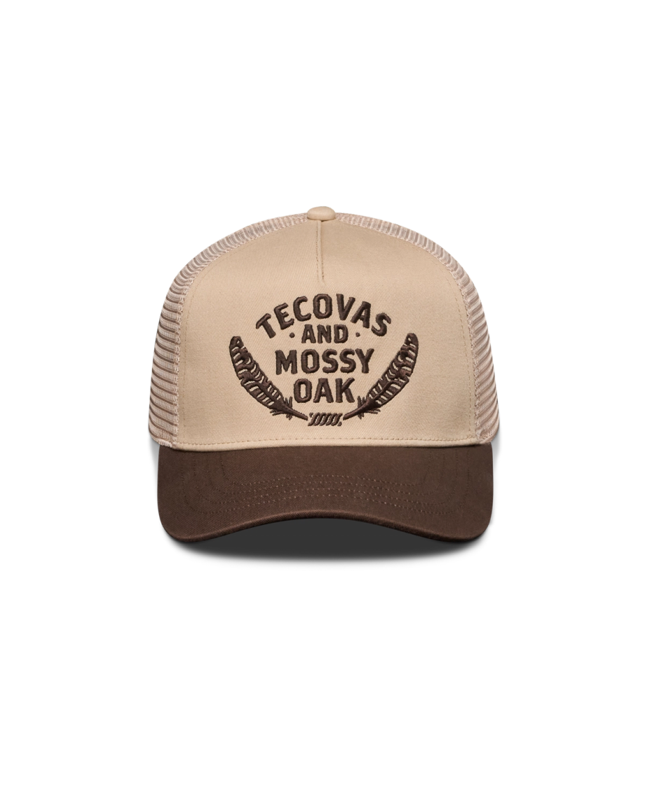 Tecovas x Mossy Oak Feather Logo Trucker - Image 5