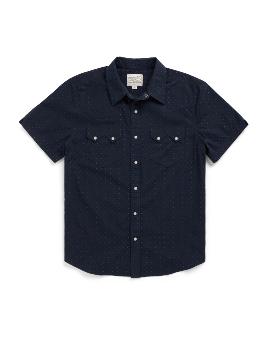 Men's Star Stitch Pearl Snap