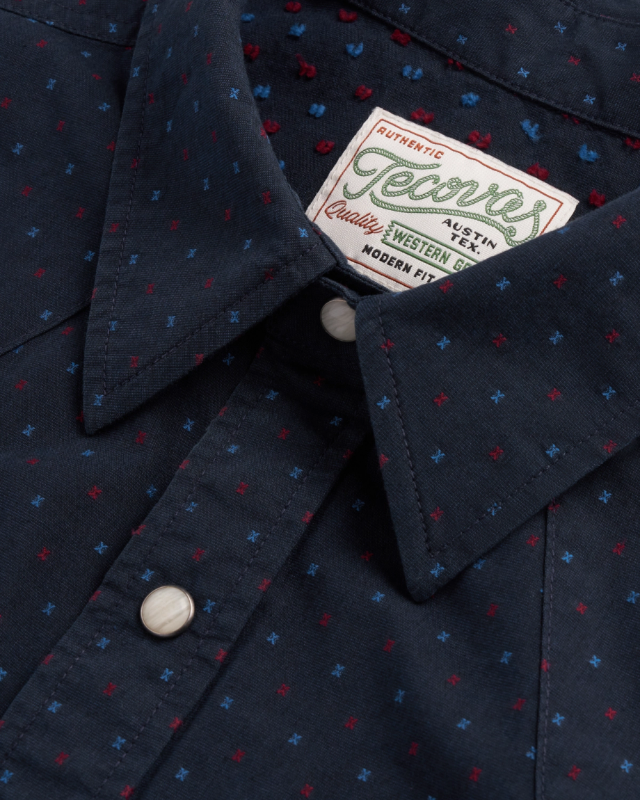 Men's Star Stitch Pearl Snap - Image 5