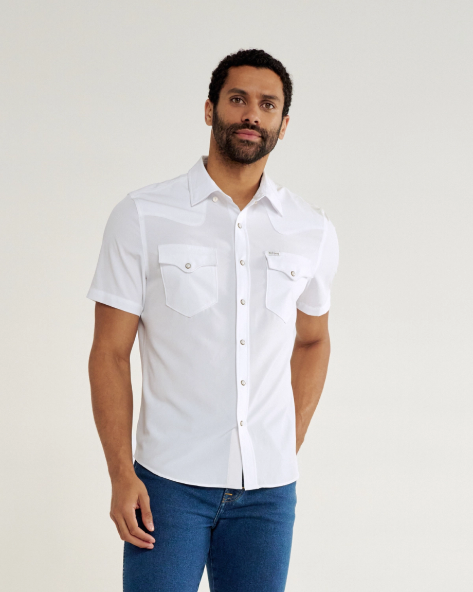 Men's Tecovas x Mossy Oak Performance Western Short Sleeve - Image 2