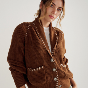Women's Shawl Collar Cardigan Sweater