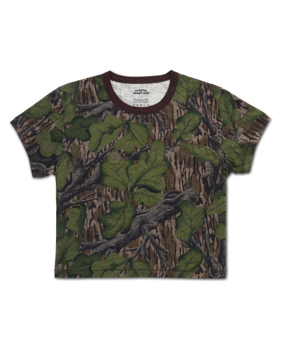 Women's Tecovas x Mossy Oak Ringer Tee - Image 5