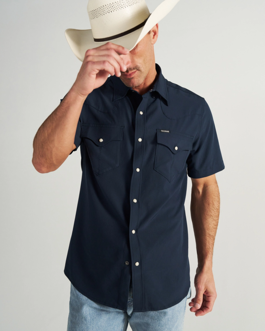 Men's Tecovas x Mossy Oak Performance Western Short Sleeve - Image 52