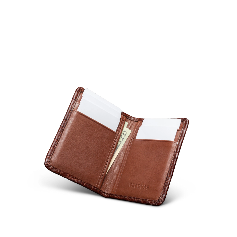 Alligator Bifold Card Case - Image 3