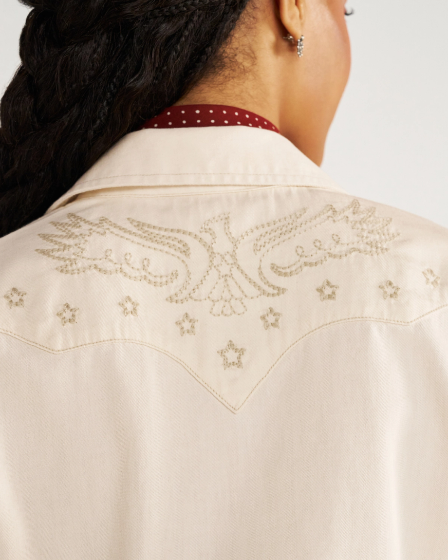 Women's Denim Pearl Snap - Image 21