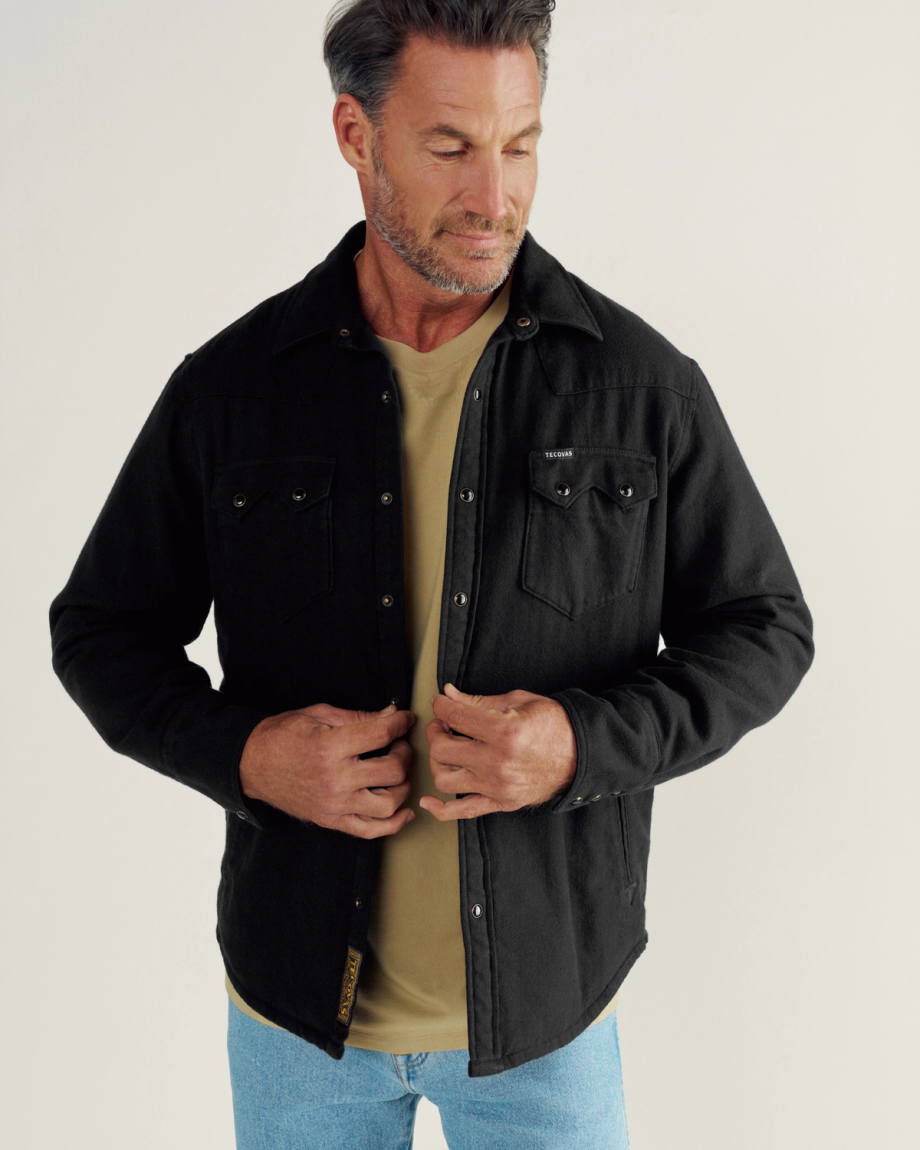 Men's Sawtooth Pearl Snap Shacket - Image 8