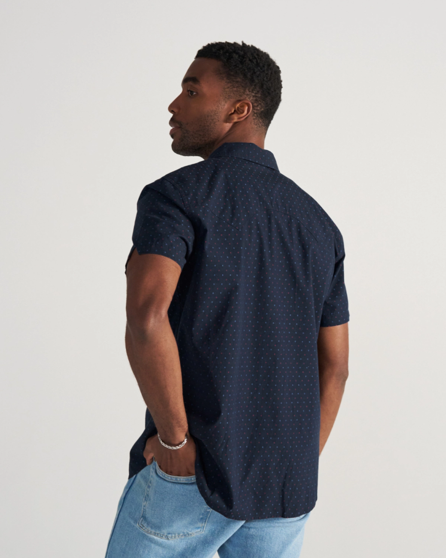 Men's Star Stitch Pearl Snap - Image 3
