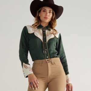 Women's Tecovas X H Bar C Birthday X Shirt
