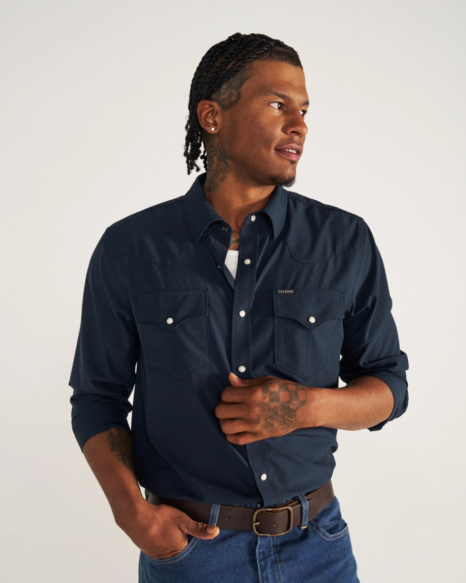 Men's Performance Western Pearl Snap - Image 22