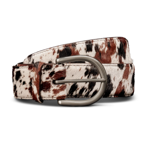 Women's Hair on Hide Belt