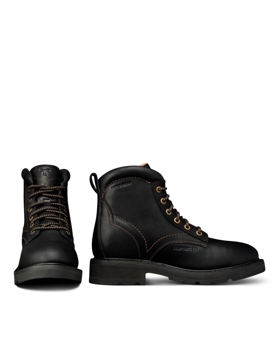 Women's LongHaul Waterproof Lace Up Composite Toe Work Boot - Image 11