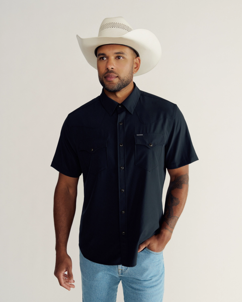 Men's Tecovas x Mossy Oak Performance Western Short Sleeve - Image 12