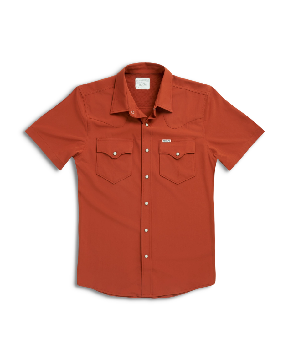 Men's Tecovas x Mossy Oak Performance Western Short Sleeve - Image 36