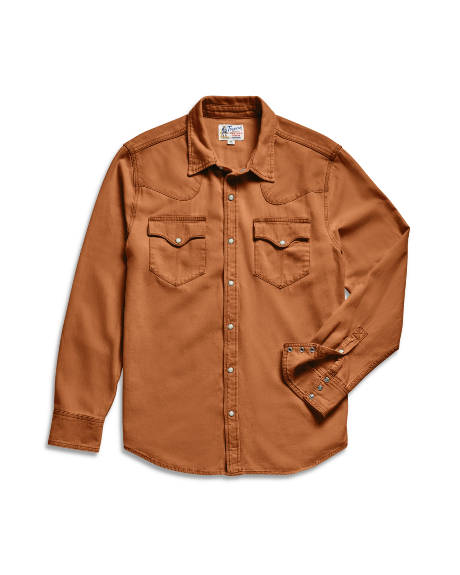 Men's Denim Long Sleeve Pearl Snap - Image 56
