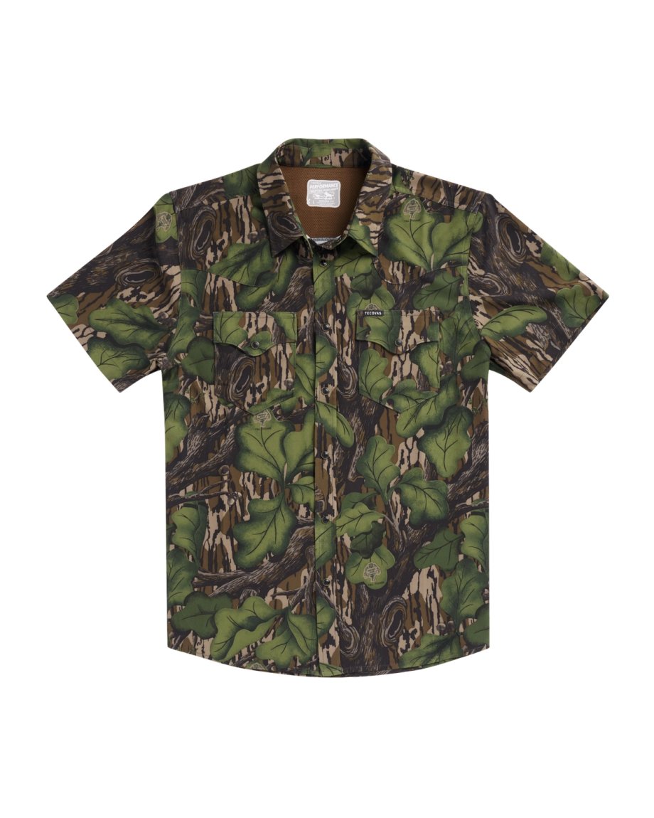 Men's Tecovas x Mossy Oak Performance Western Short Sleeve - Image 94