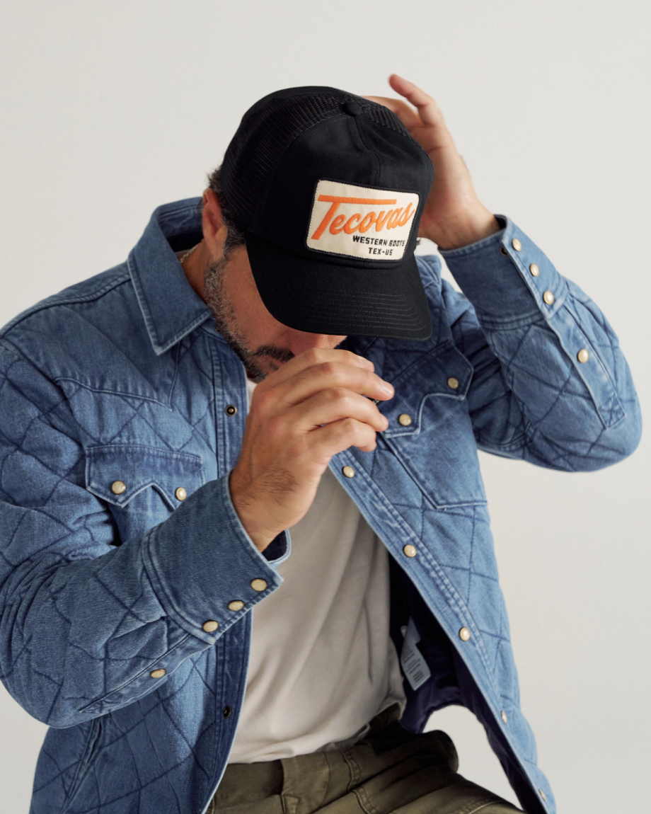 Tecovas Patch Flat Brim Trucker - Image 3
