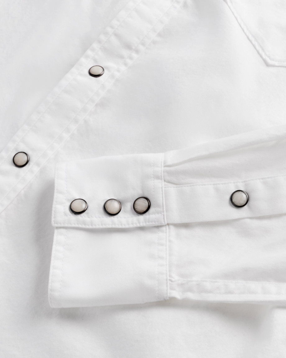 Men's Vintage Weight Pearl Snap - Image 13