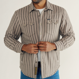 Men's Sawtooth Pearl Snap Shacket
