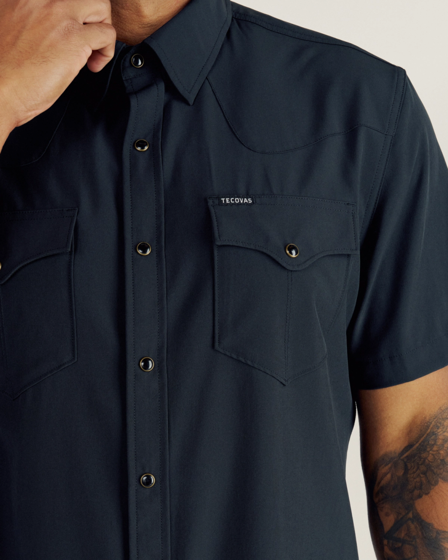 Men's Tecovas x Mossy Oak Performance Western Short Sleeve - Image 17