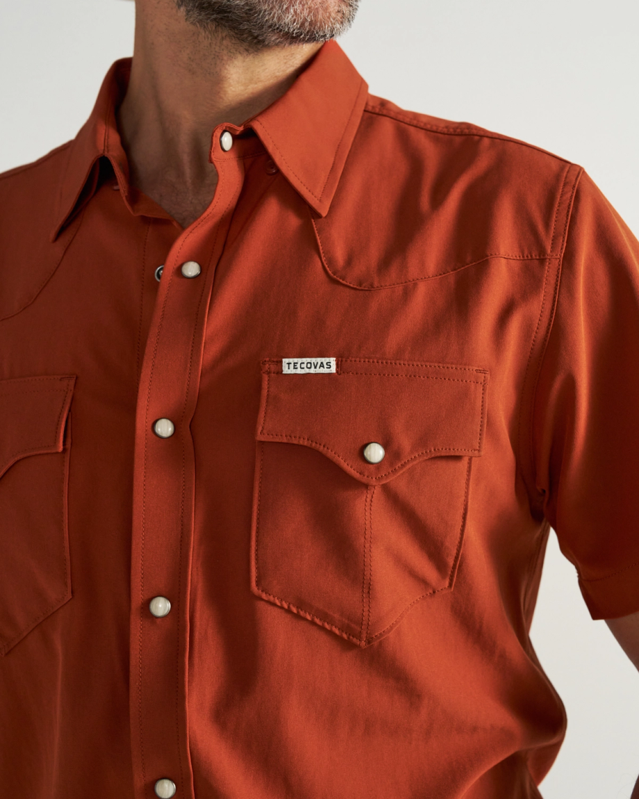 Men's Tecovas x Mossy Oak Performance Western Short Sleeve - Image 45