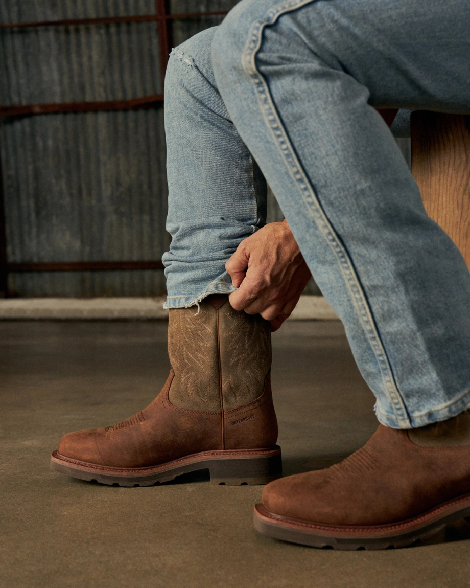 LongHaul Waterproof Square Soft Toe Work Boot with Temp Control - Image 3