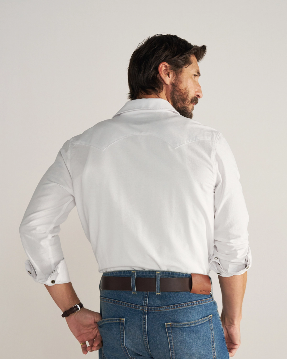 Men's Vintage Weight Pearl Snap - Image 10