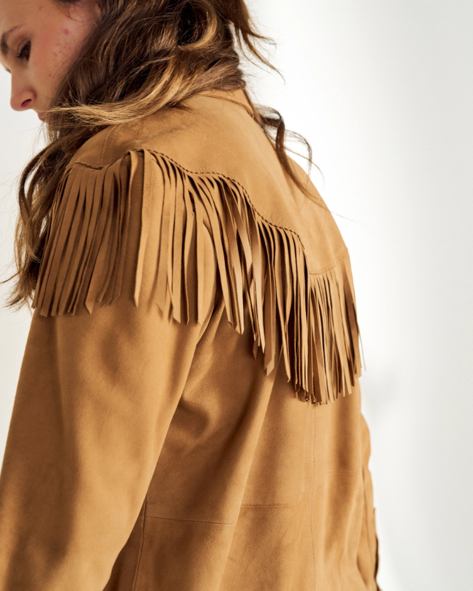 Women's Suede Shacket - Image 4