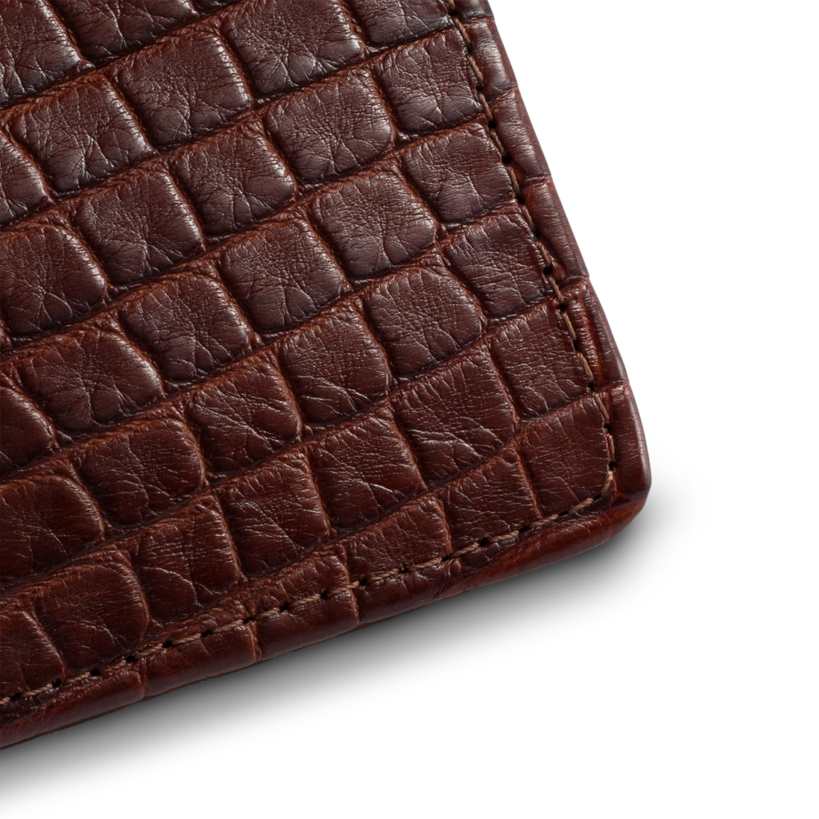 Alligator Bifold Card Case - Image 5