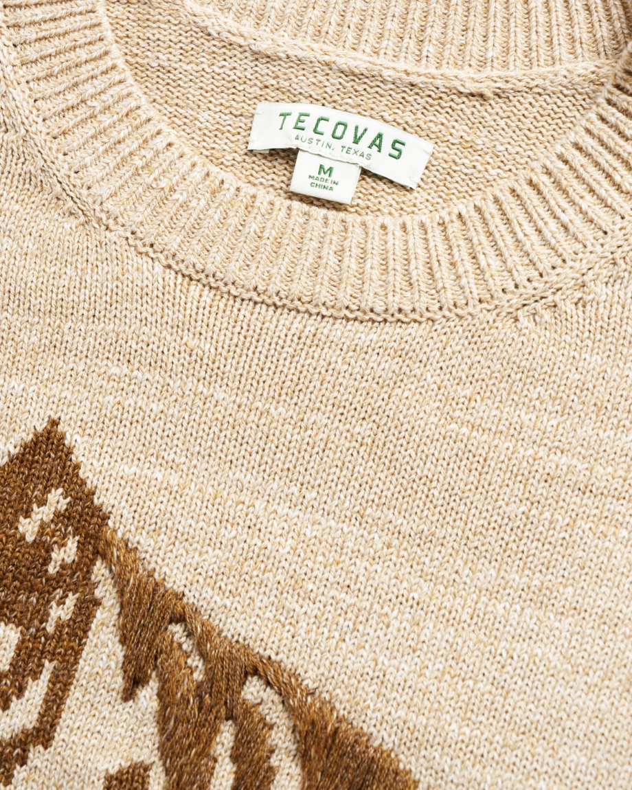 Women's Horse Crew Neck Sweater - Image 6