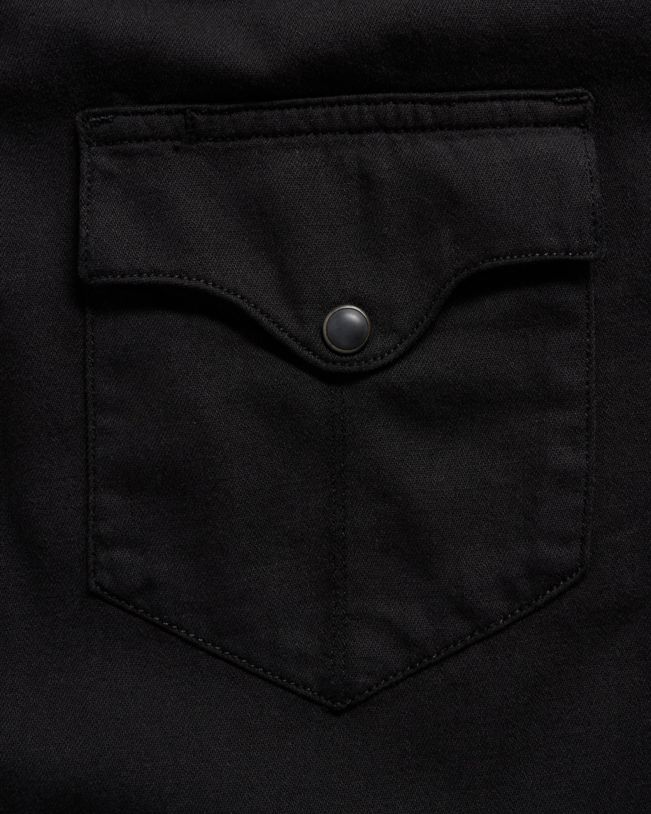 Men's Denim Short Sleeve Pearl Snap - Image 39
