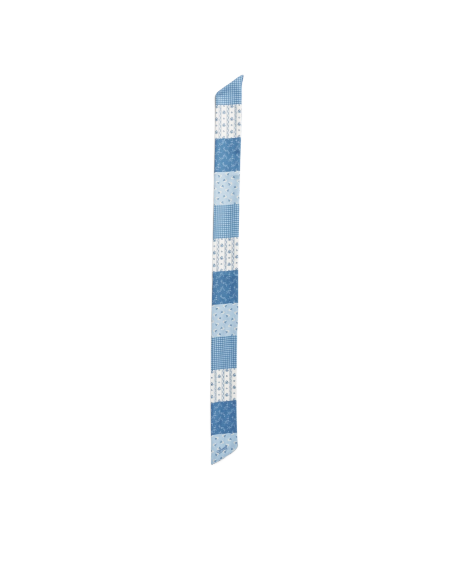 Patchwork Ribbon Scarf - Image 7