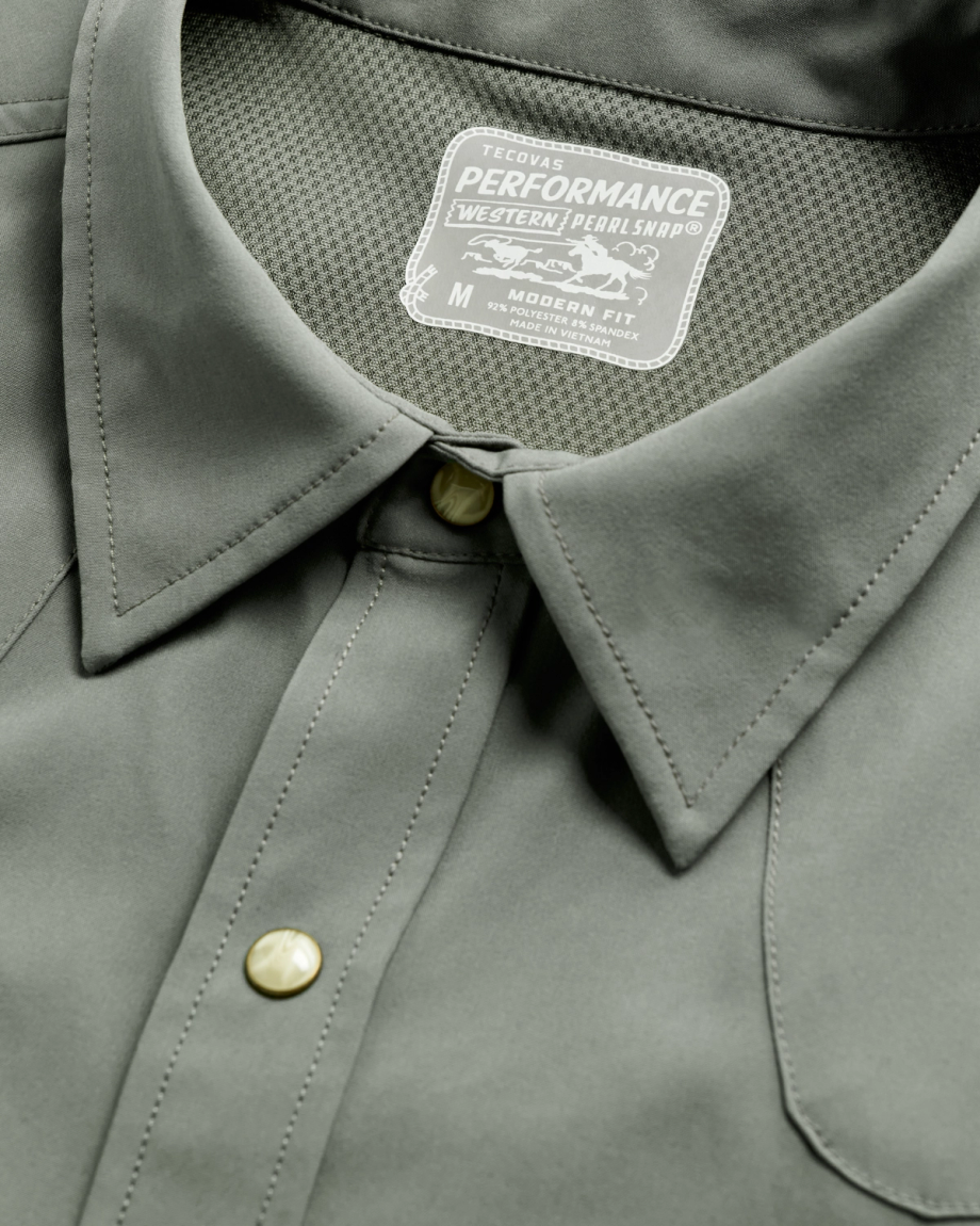 Men's Tecovas x Mossy Oak Performance Western Short Sleeve - Image 67