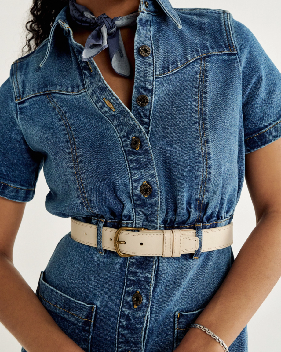 Women's Cowhide Belt - Image 2