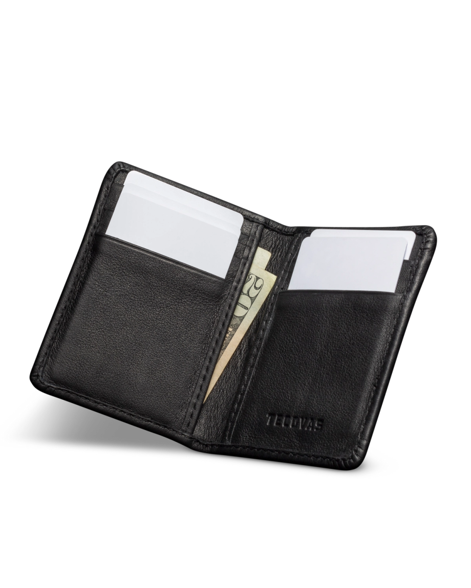 Cowhide Bifold Card Case - Image 6