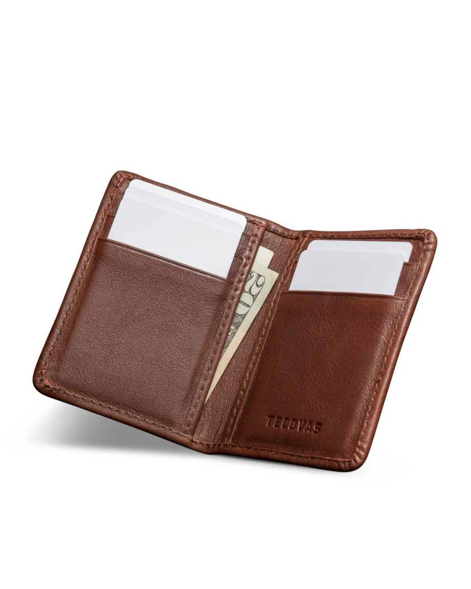 Cowhide Bifold Card Case - Image 2